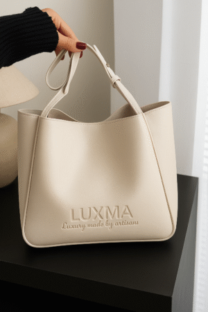 Trendy Vegan Leather Shoulder Bag